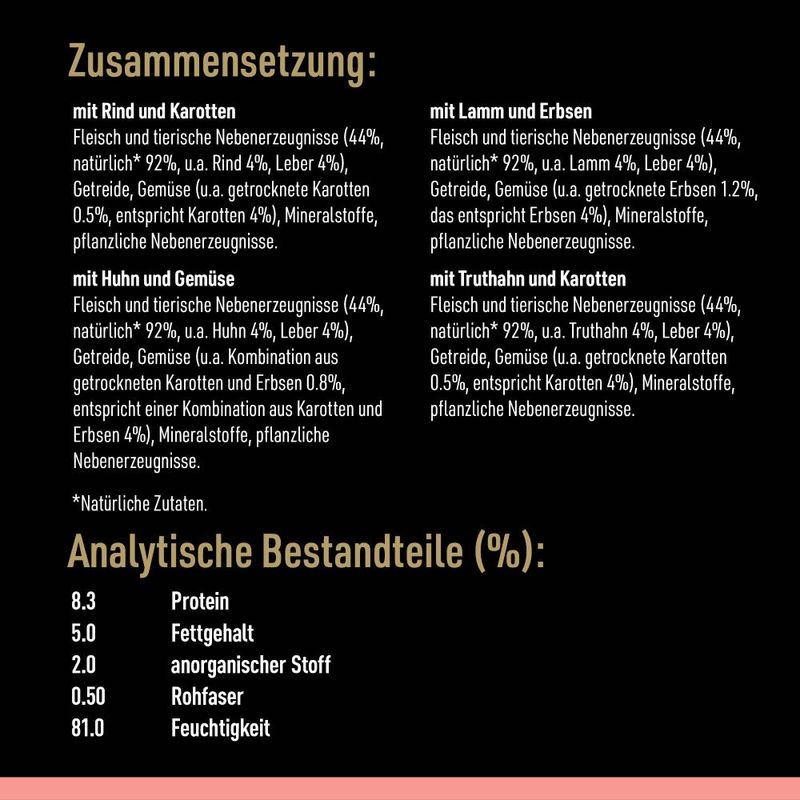 Cesar Selektion Fleisch und Gemüse in Sauce