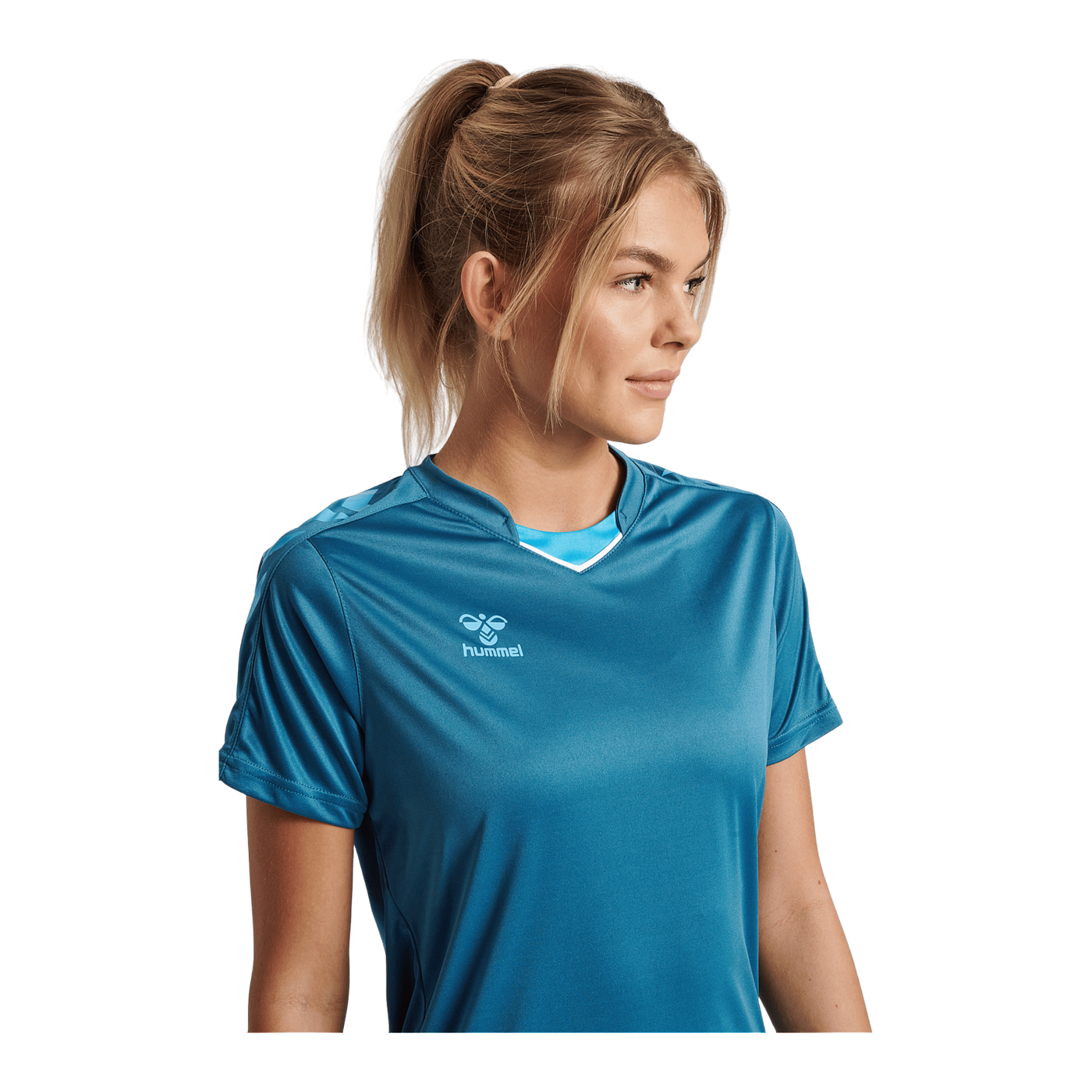 Hummel hmlCORE XK Poly Trikot Damen Blau F7058