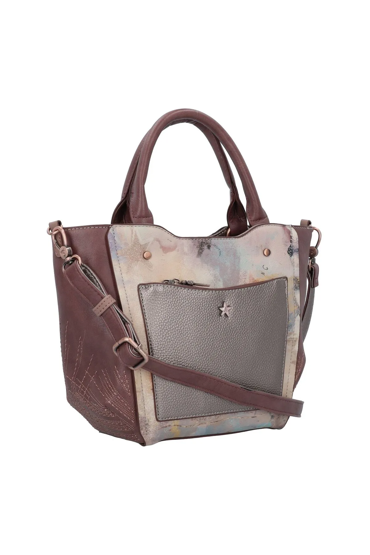 Anekke  Handtasche - Mehrfarbig - Unifarben