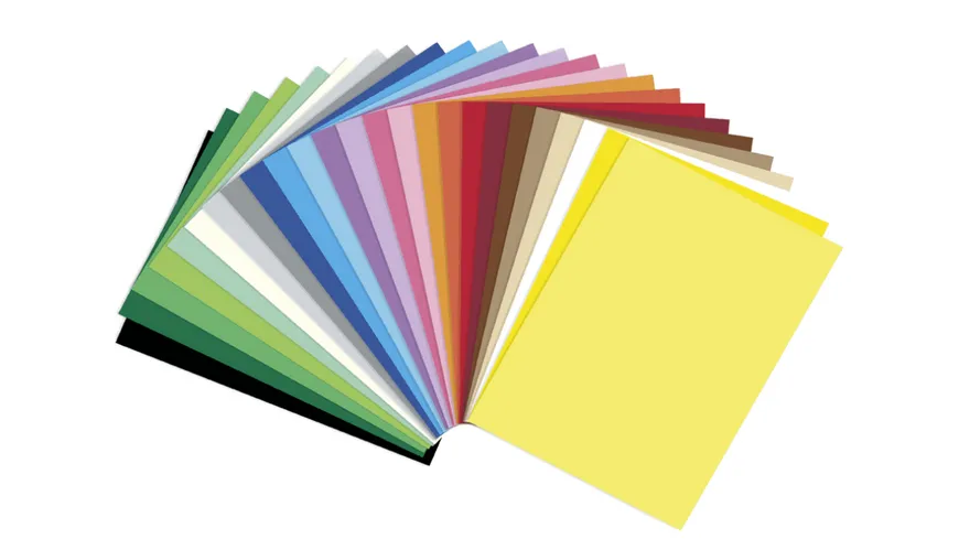 Folia Tonpapier A5 farblich sortiert