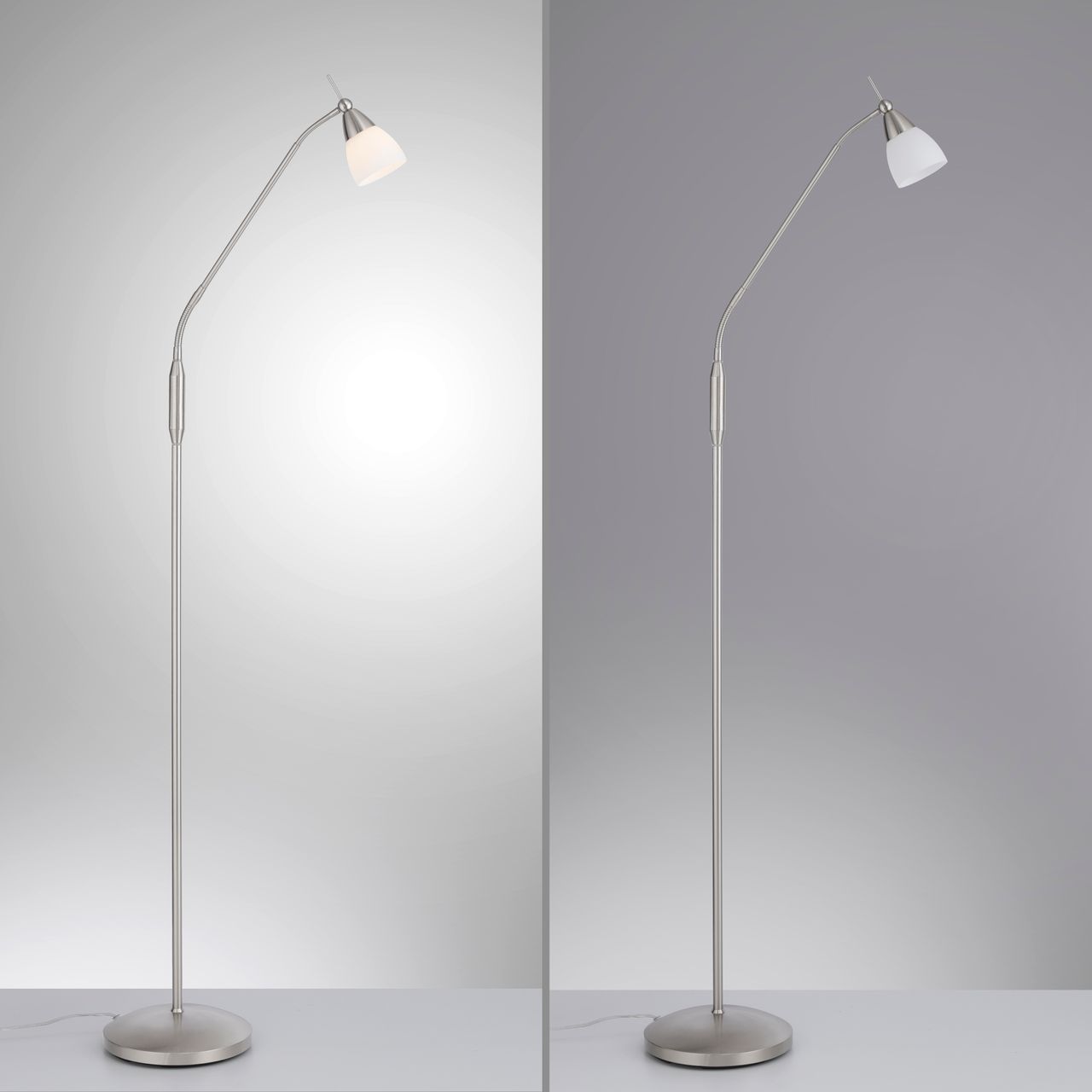 Paul Neuhaus LED Stehleuchte PINO, 1xG9/2,60Watt, 3000 Kelvin, IP20, Stahl