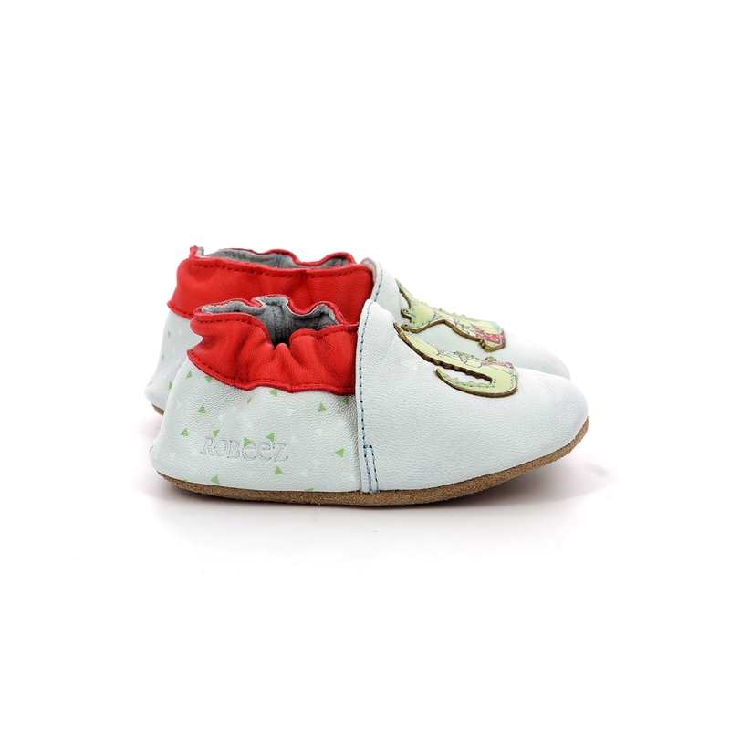 Chaussons cuir tannage vegetal Relax Croco