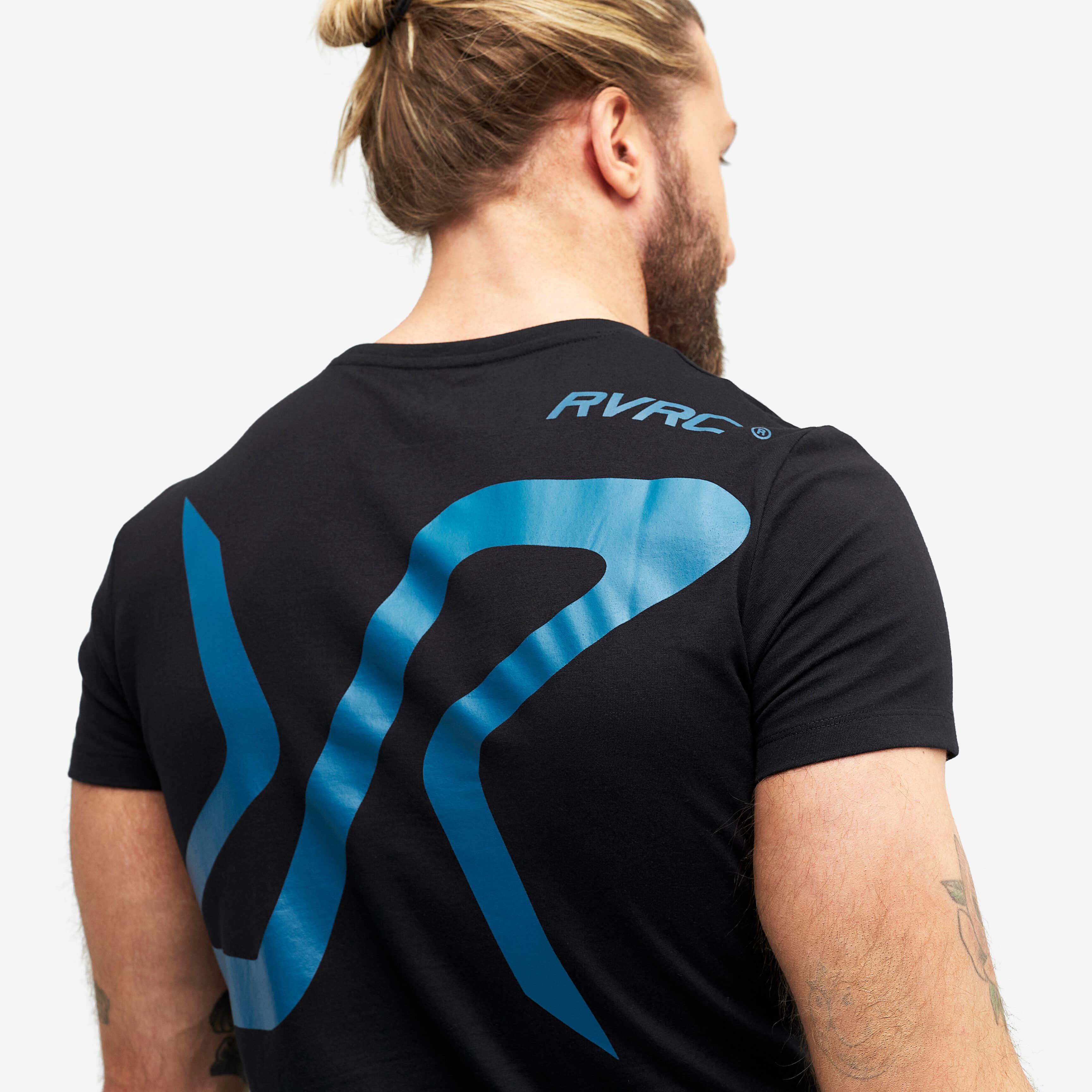 Fat Logo Tee 2.0 Homme Black/Blue Camo