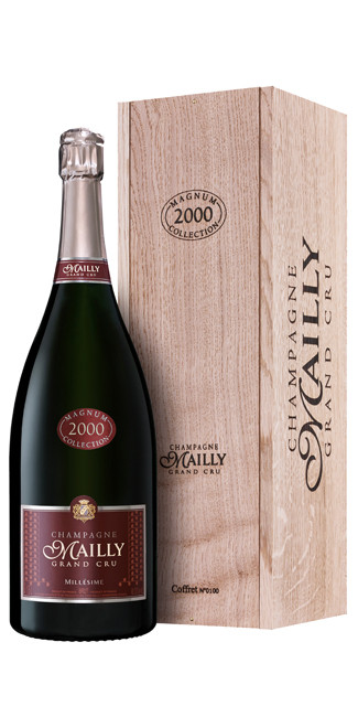 Mailly Collection Brut Coffret Bois Heritage 2000 Magnum