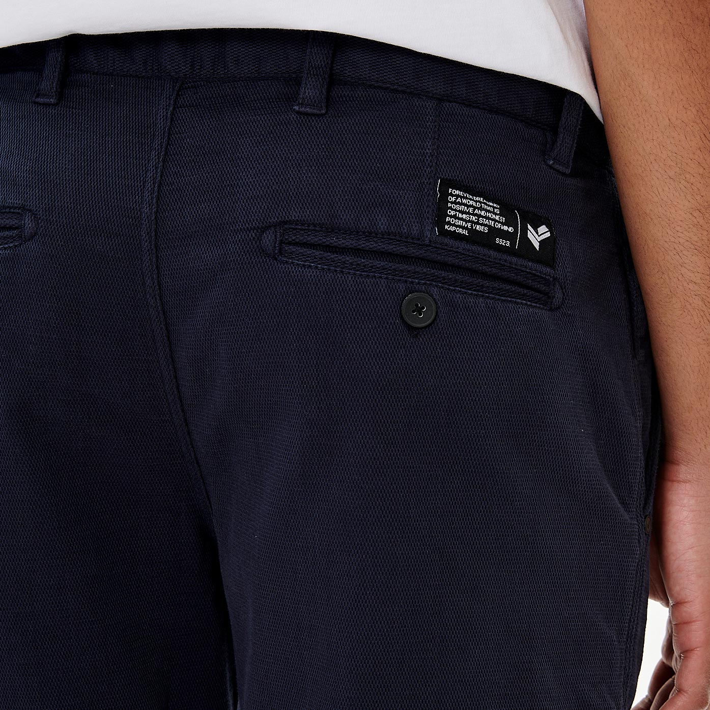 MAGIC  Short slim bleu Homme