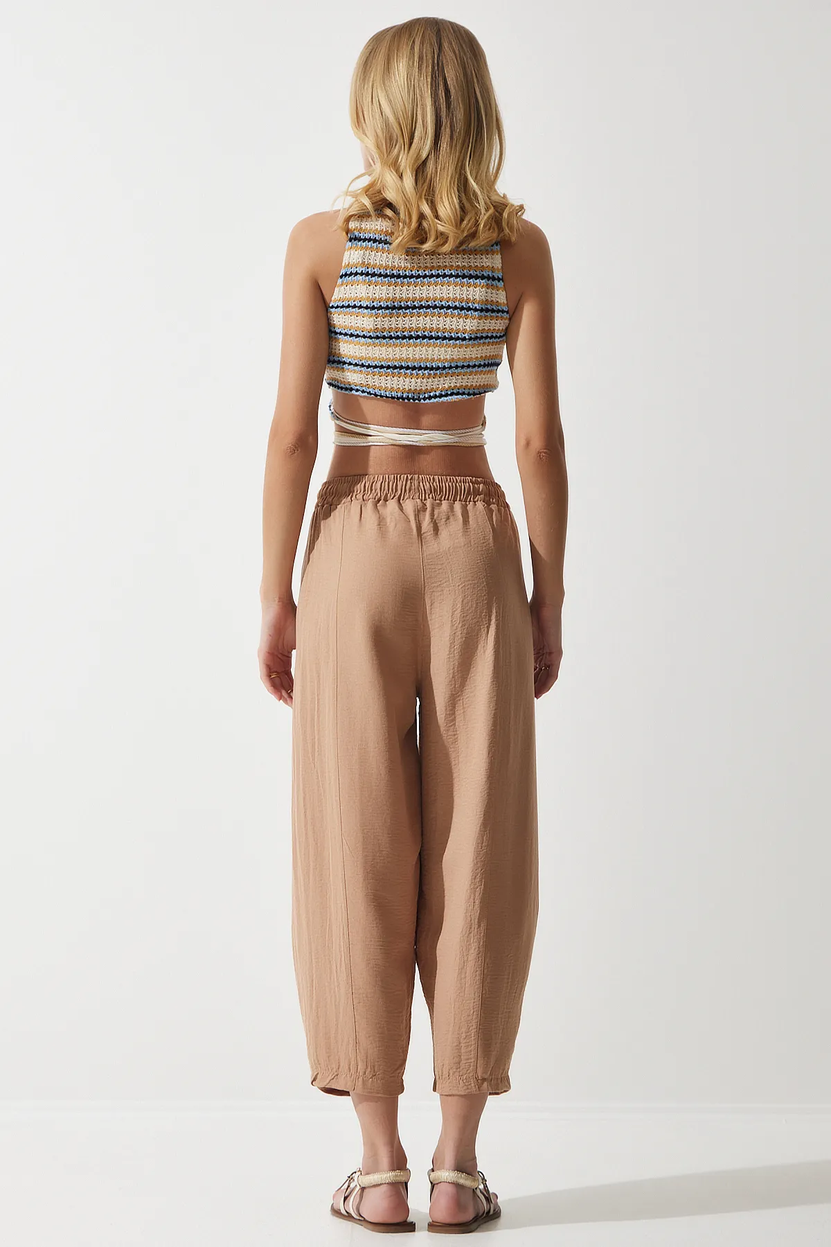 Happiness İstanbul  Hose - Beige - Karottenhose