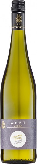 Riesling Alkoholfrei - Einmal Ohne trocken - Weingut Apel