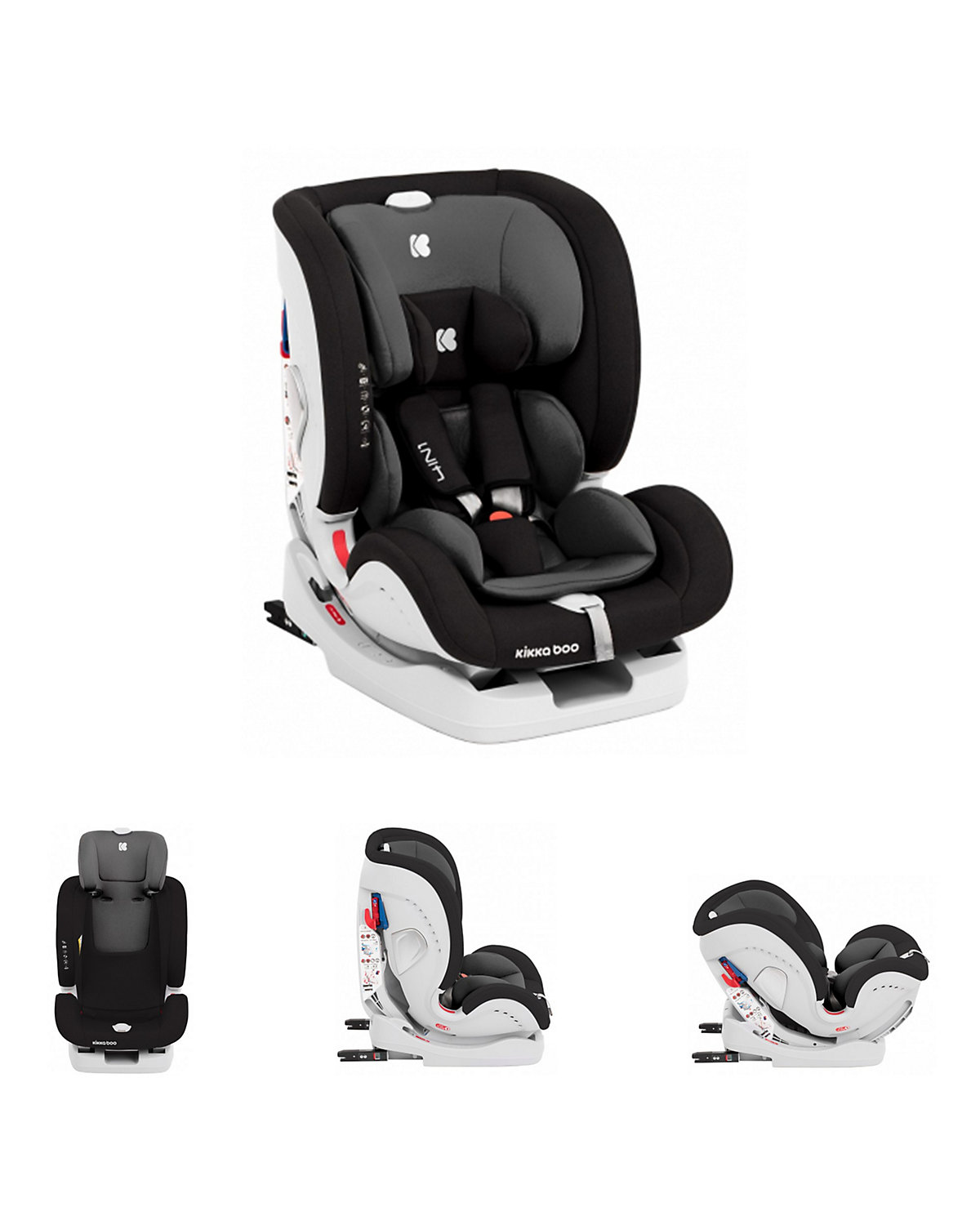 Kindersitz 4 in 1 Isofix Gruppe 0+1/2/3 Kindersitze