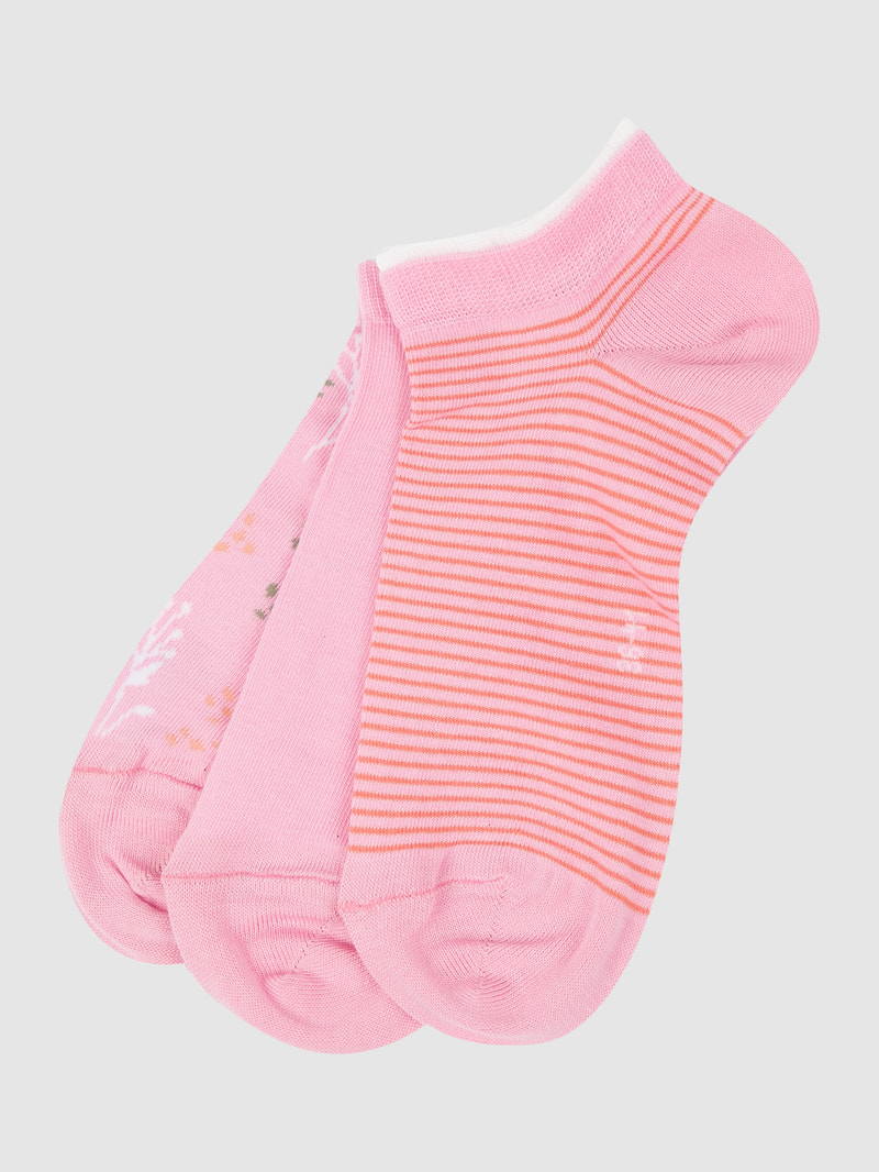Socken im 3er-Pack in pink