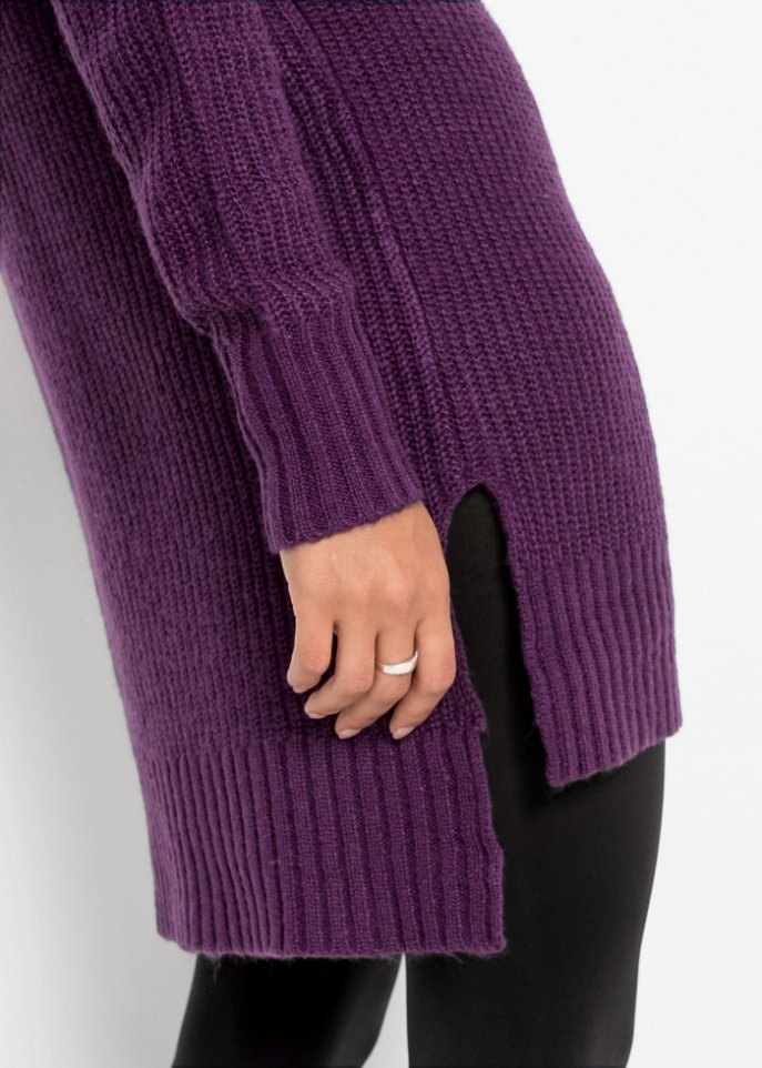 Long-Strickpullover