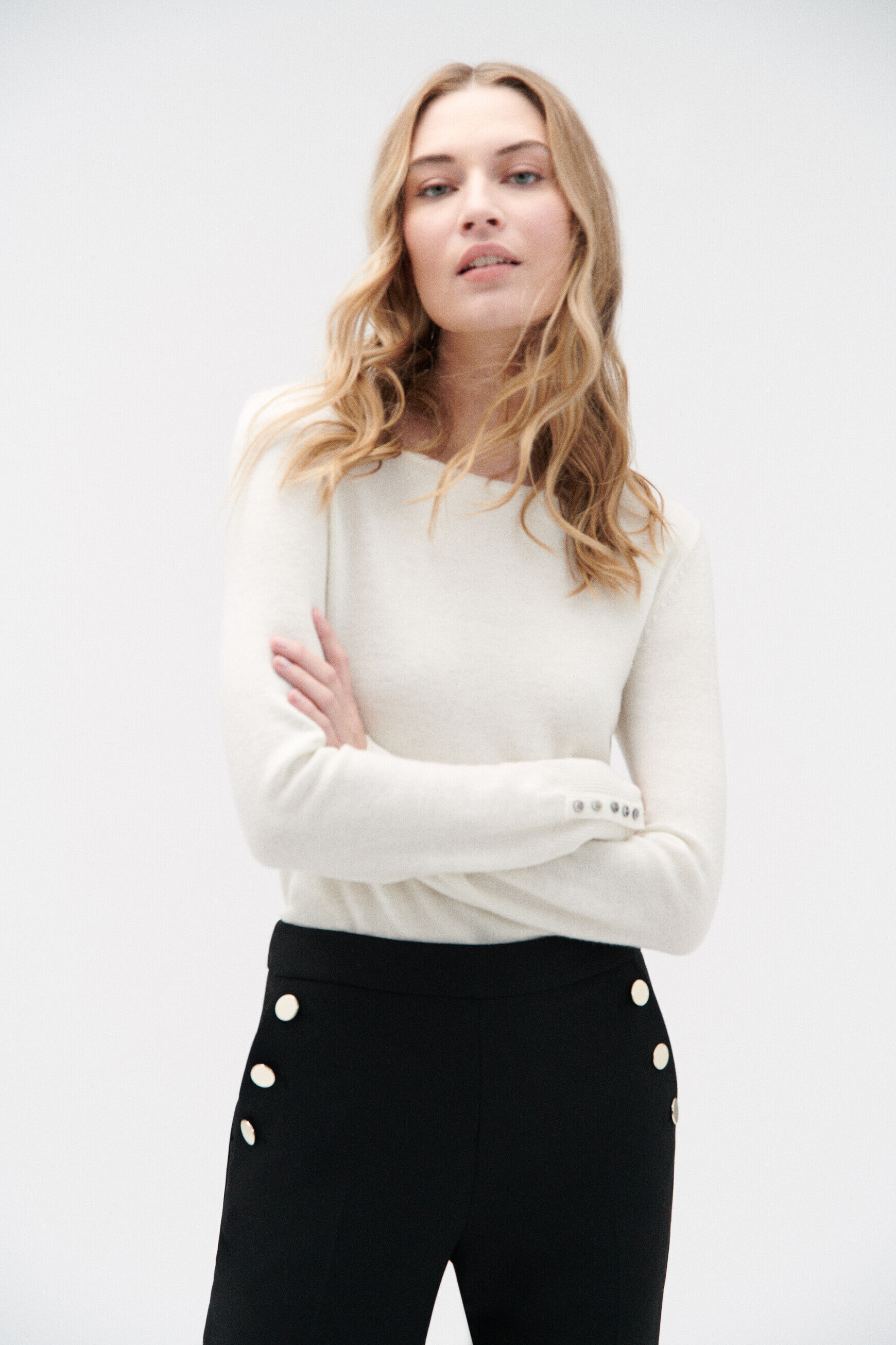 Pantalon octavian noir femme