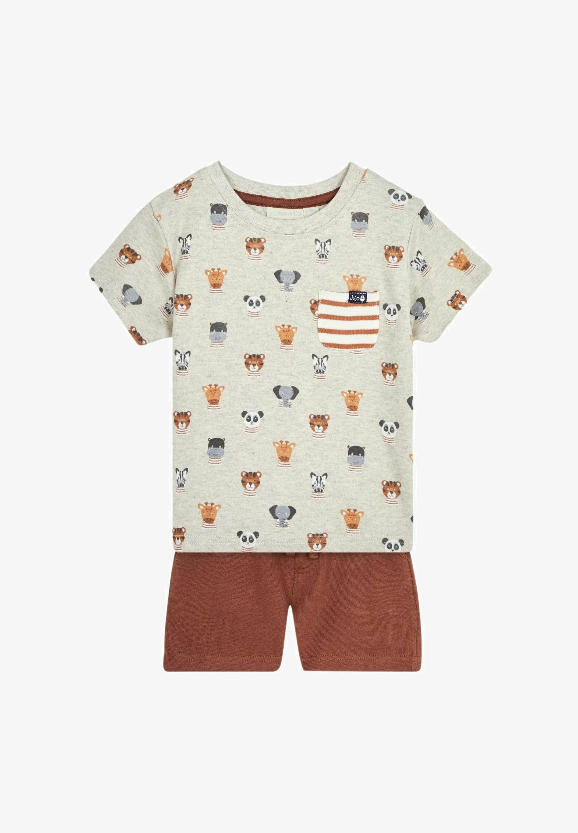 JoJo Maman Bébé CONJUNTO DE DINO DE 2 PIEZAS - AJUSTE REGULAR - Pantalones cortos