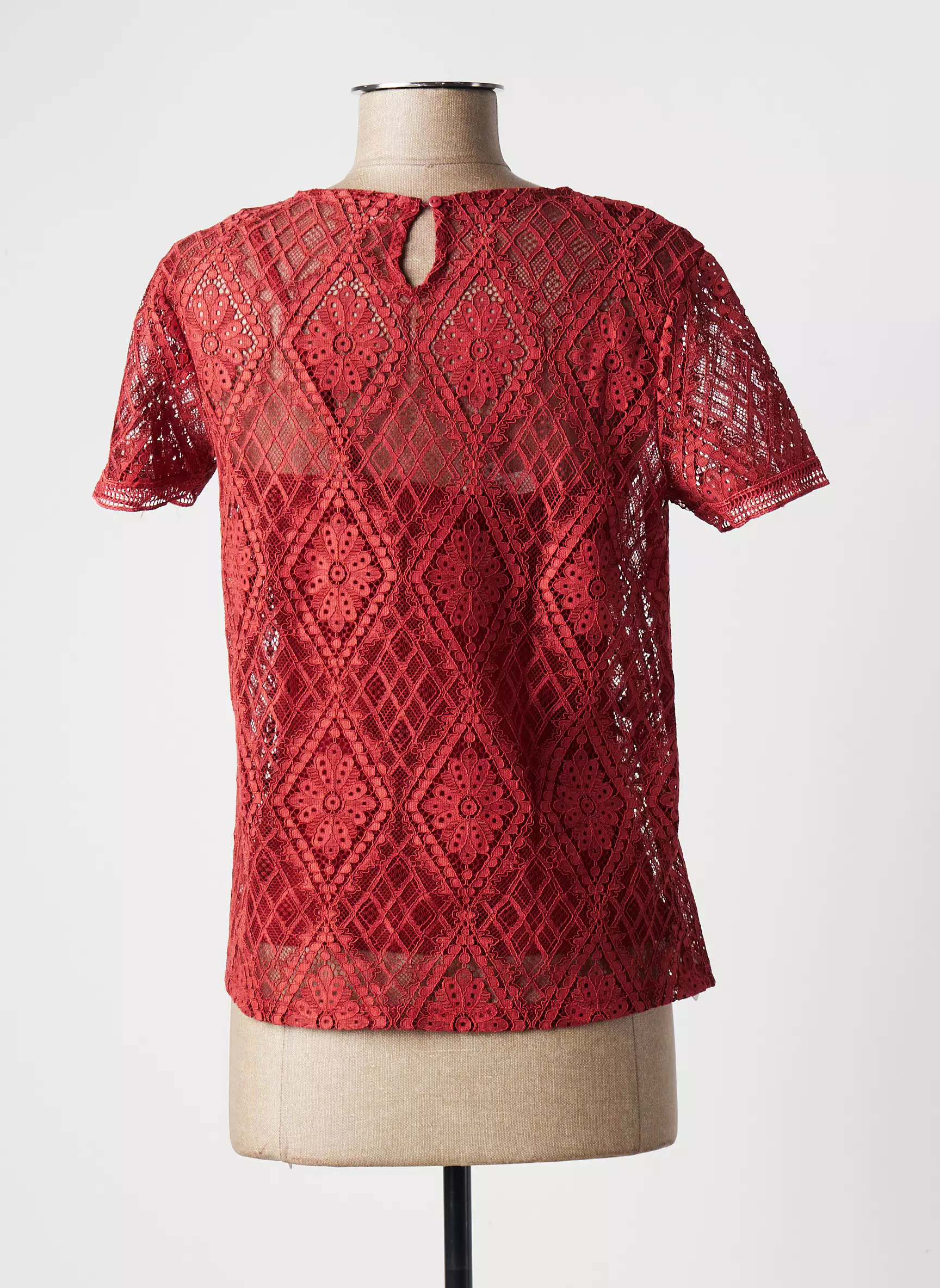 Morgan Tops Femme couleur rouge