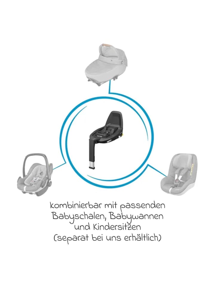 Maxi-Cosi Reboarder-Kindersitz Pearl Pro 2 i-Size ab in schwarz günstig kaufen onesize