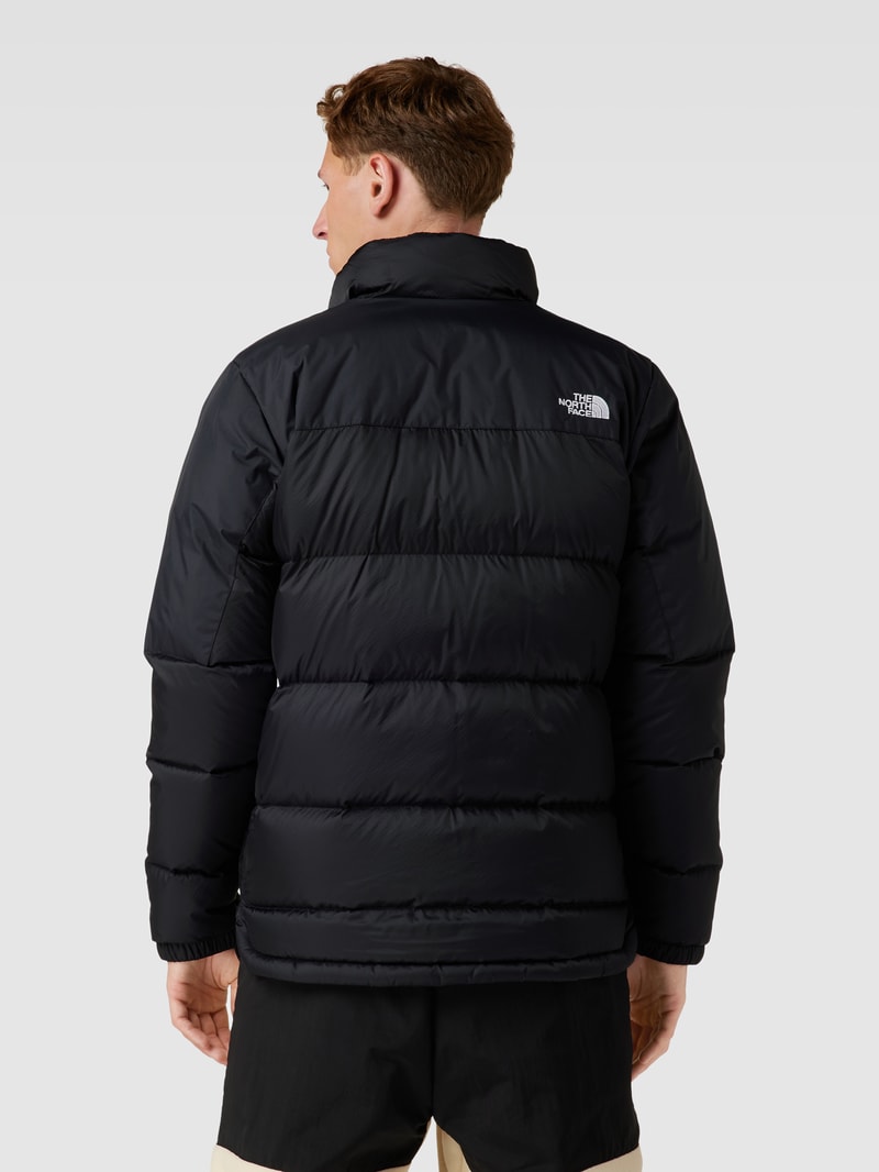 Steppjacke mit Label-Stitching Modell 'DIABLO DOWN' in schwarz
