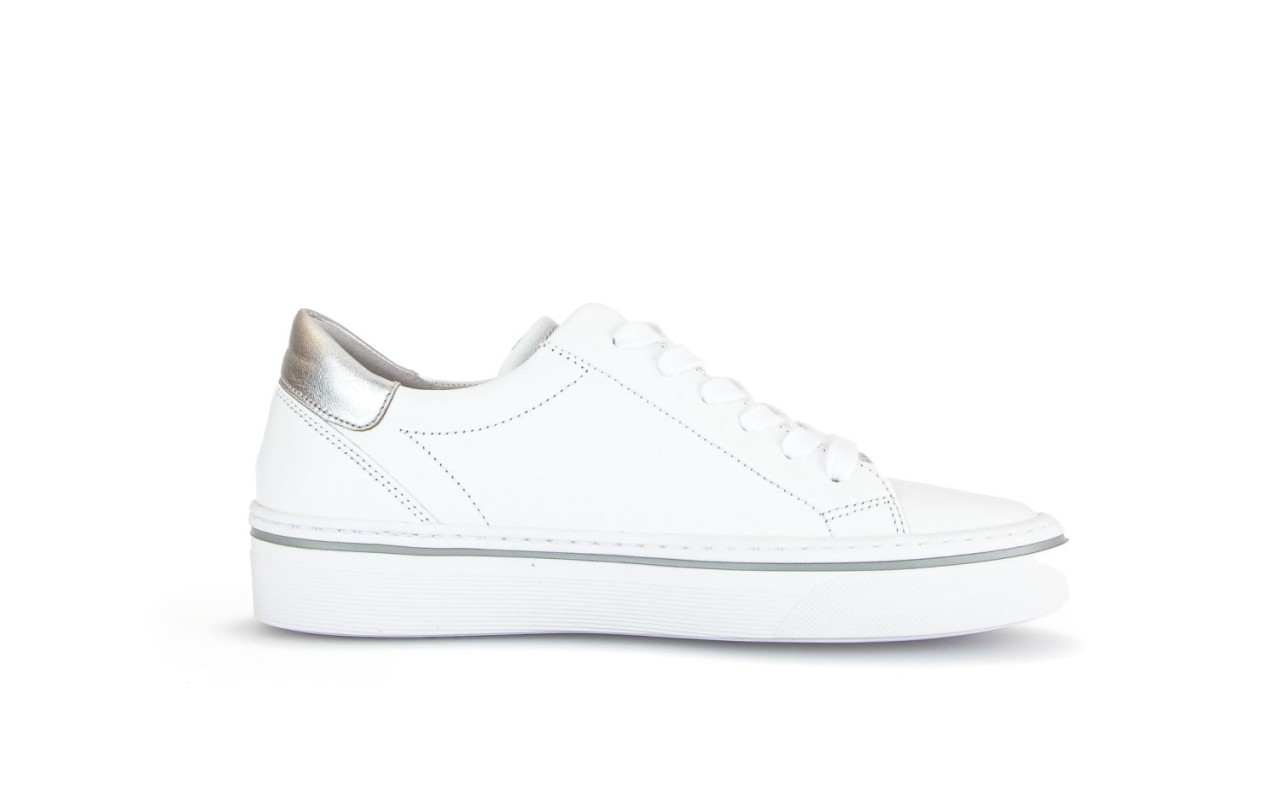 GABOR Freizeit Schnürer weiss Gabor Fashion Sneaker low 43.264.21 weiß