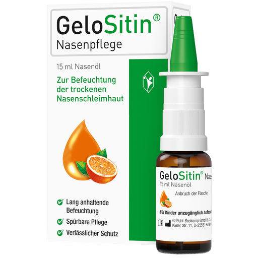 GELOSITIN Nasenpflege Spray  15 ml  Spray