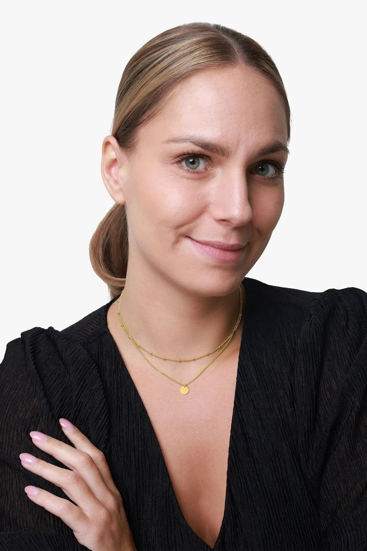 Heideman  Layering Kette für Frauen Amory goldfarben festlich