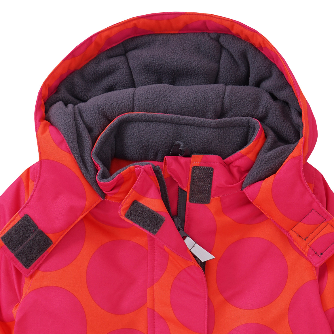 Baby Schneejacke mit Schneefang