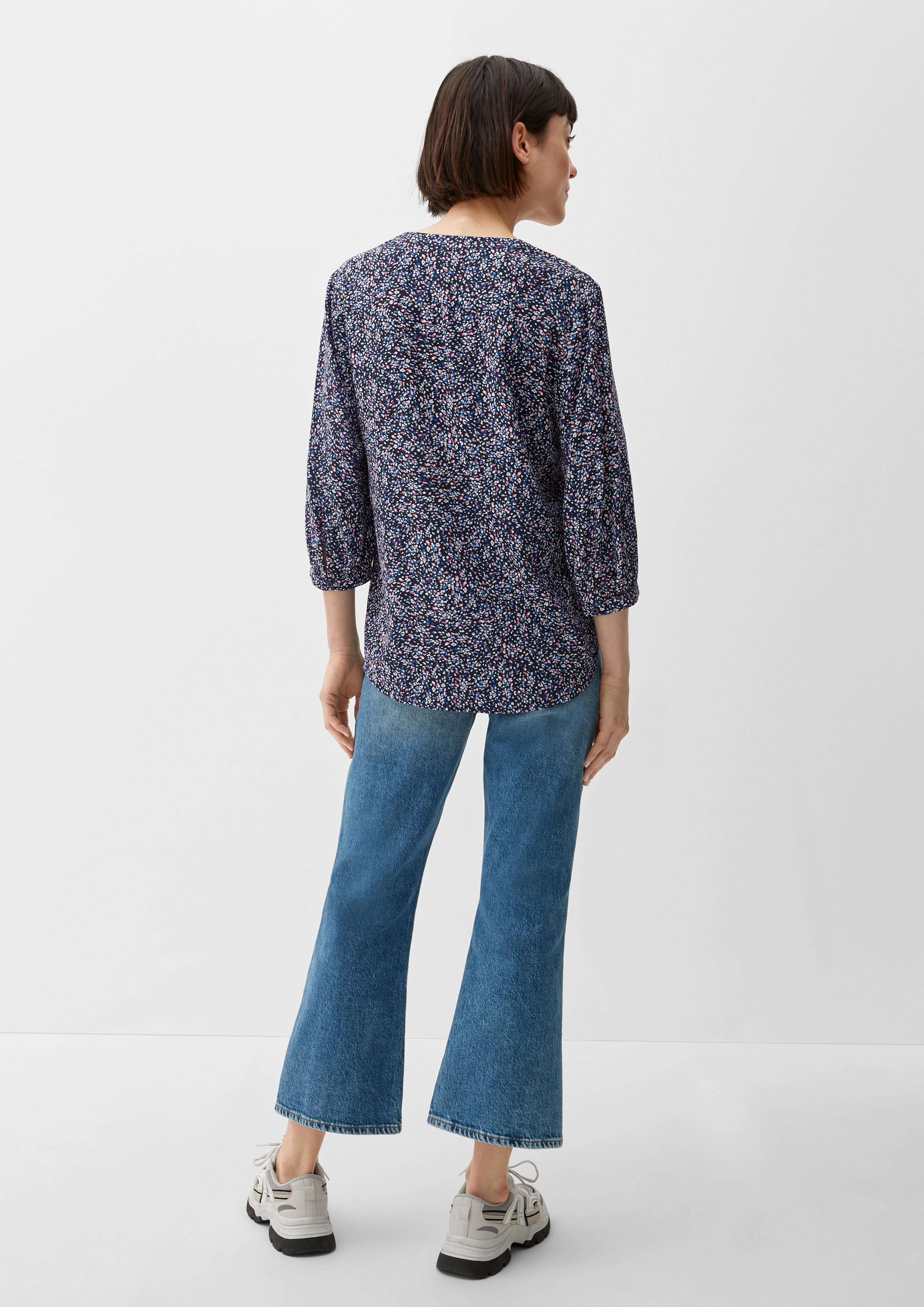 Viskosebluse mit Tunika-Ausschnitt  2132607-59B6