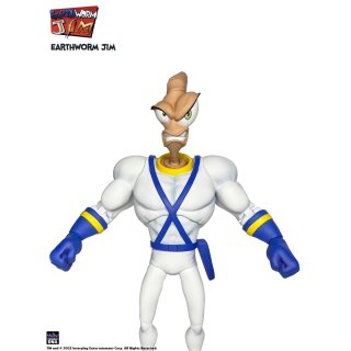 Earthworm Jim Zubehör-Set Wave 1: Worm Body & Jim Heads Accessory Pack