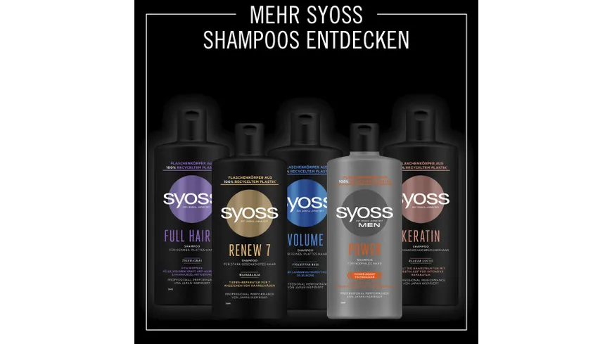 syoss Shampoo Full Hair 5 440 ml 440 ml
