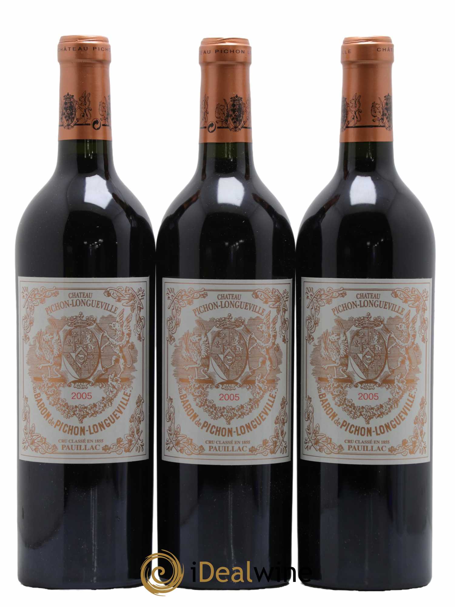 Château Pichon Longueville Comtesse de Lalande 2ème Grand Cru Classé  2005 - Lot de 6 Bouteilles