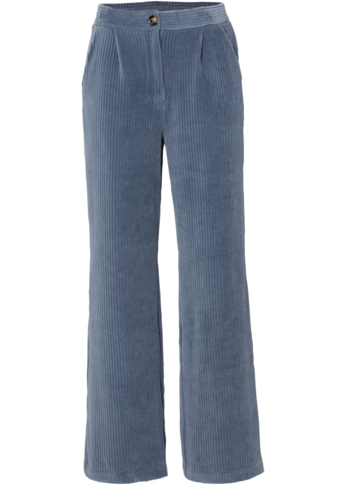 Ausgestellte Hose in Cordoptik