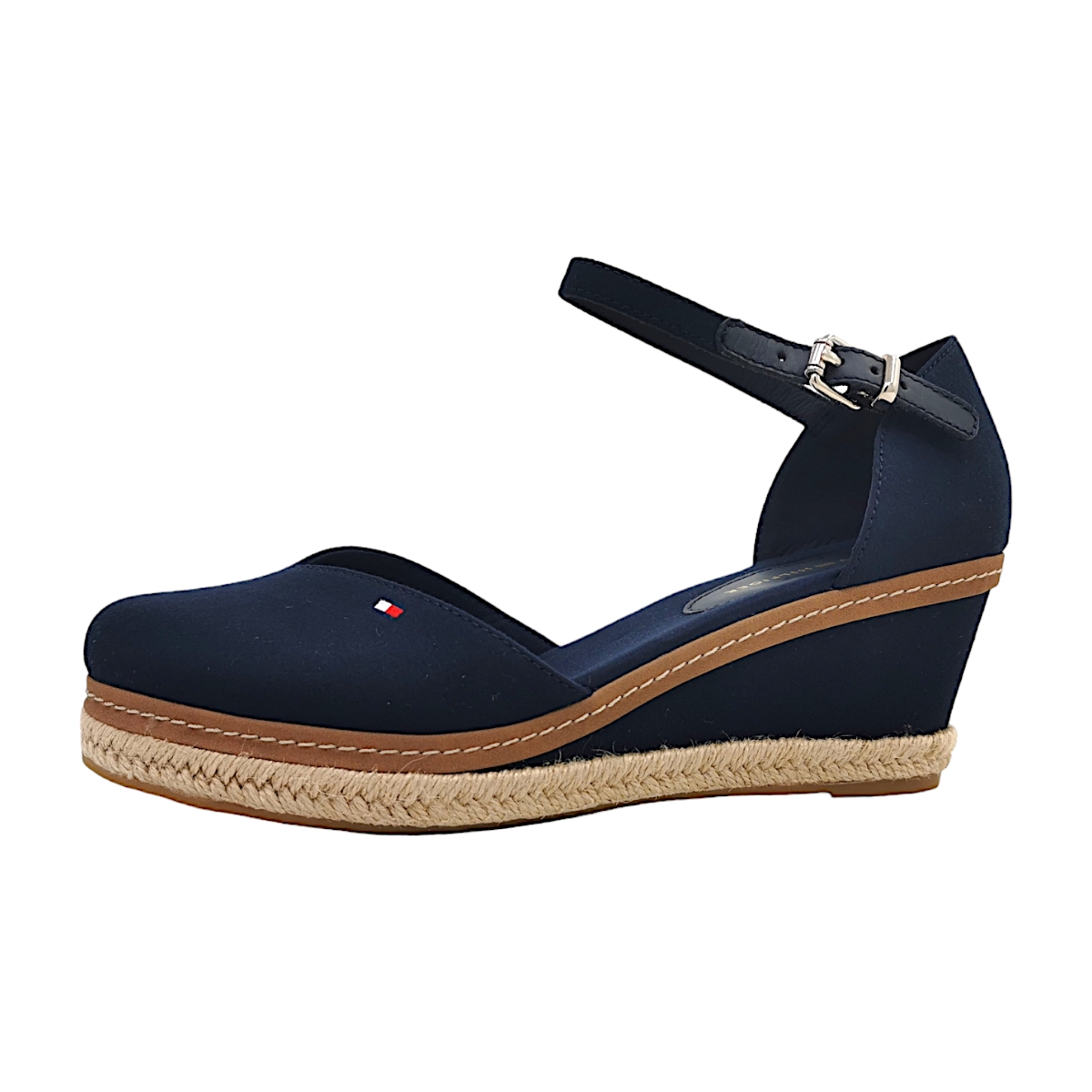 Tommy Hilfiger BASIC CLOSED TOE MID WEDG FW0FW04787-DW6 Blau DW6 Space Blue