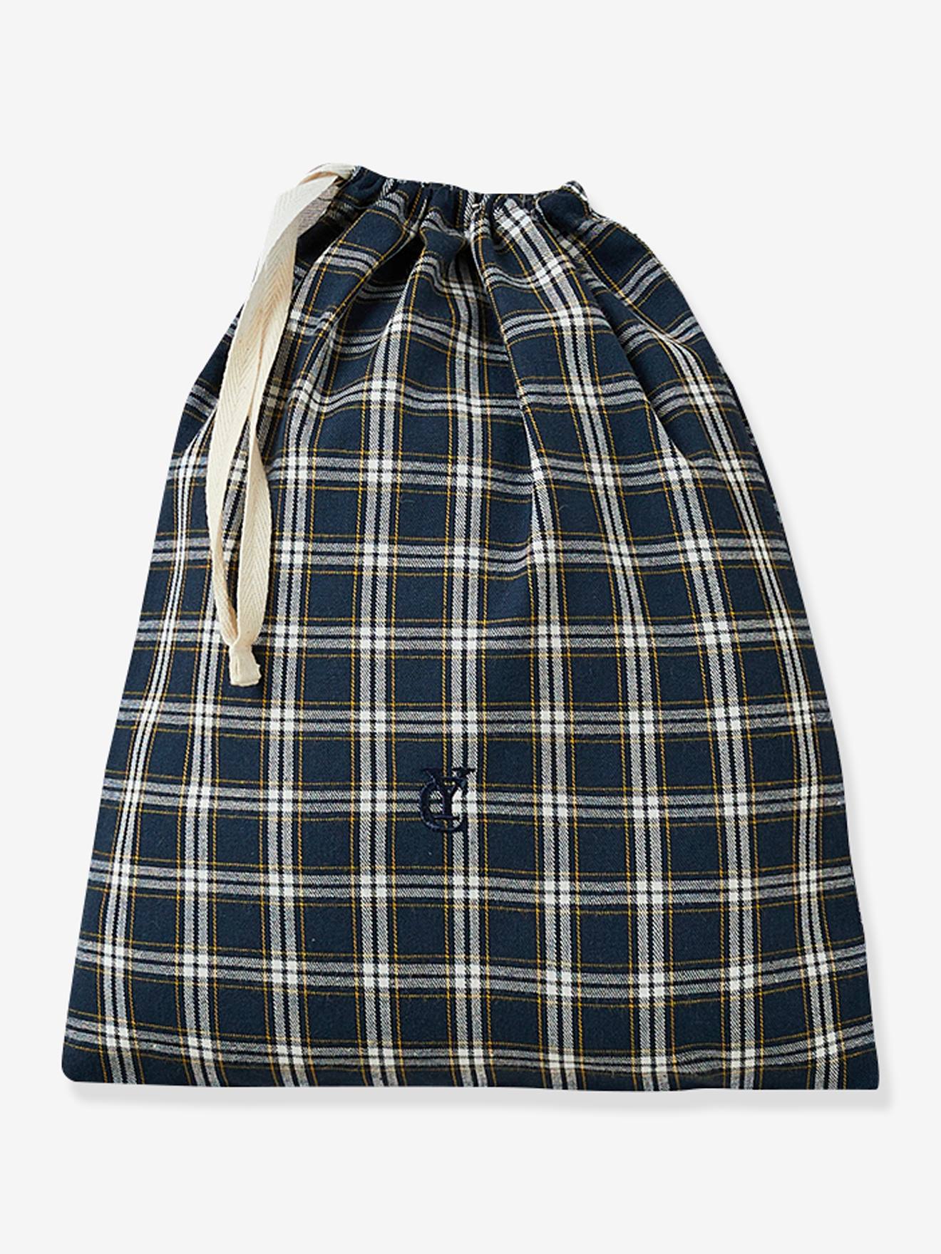 Pyjama classique Garçon Vichy CYRILLUS carreaux bleu