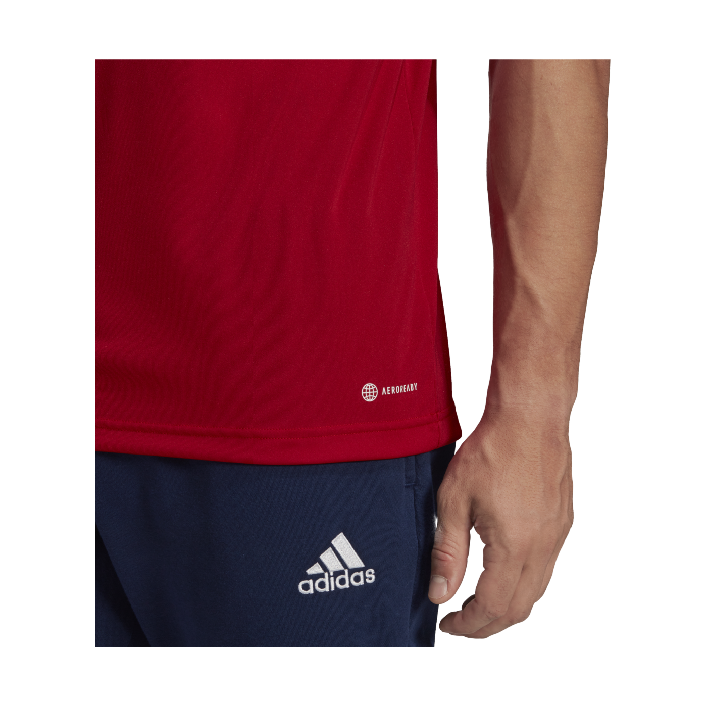 adidas Entrada 22 Poloshirt Rot