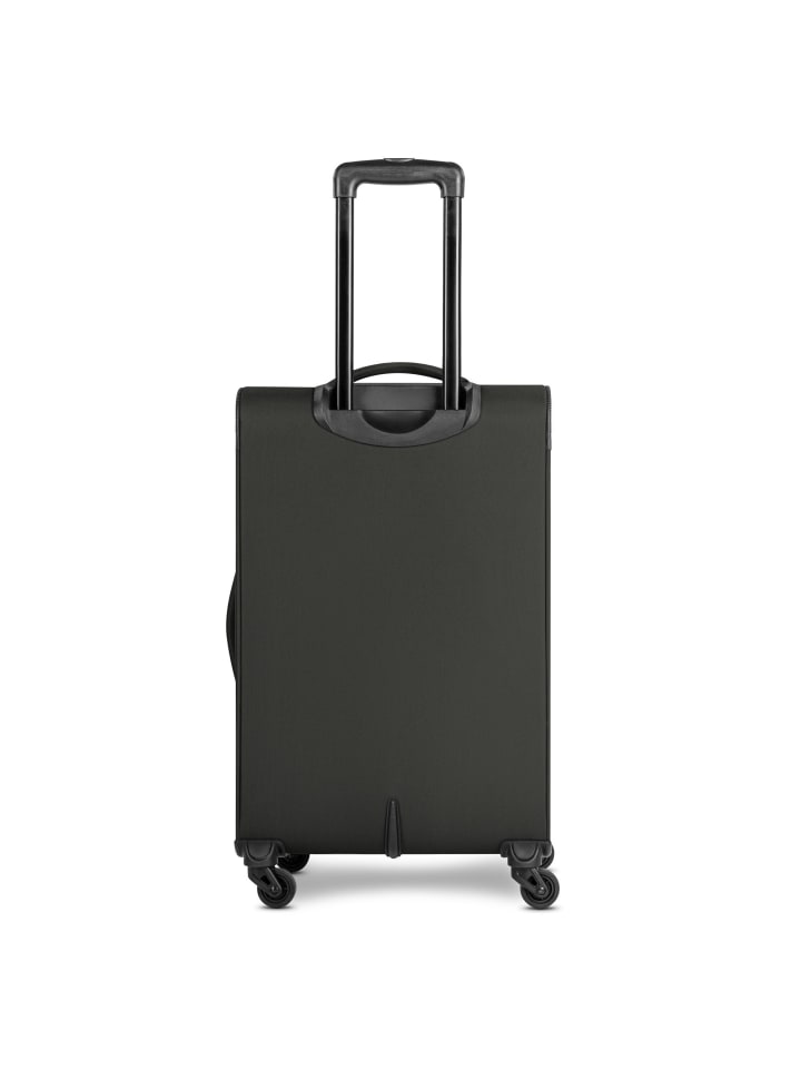 Smartbox Edition 04 4 Rollen Kofferset 3-teilig mit Dehnfalte in black günstig kaufen onesize