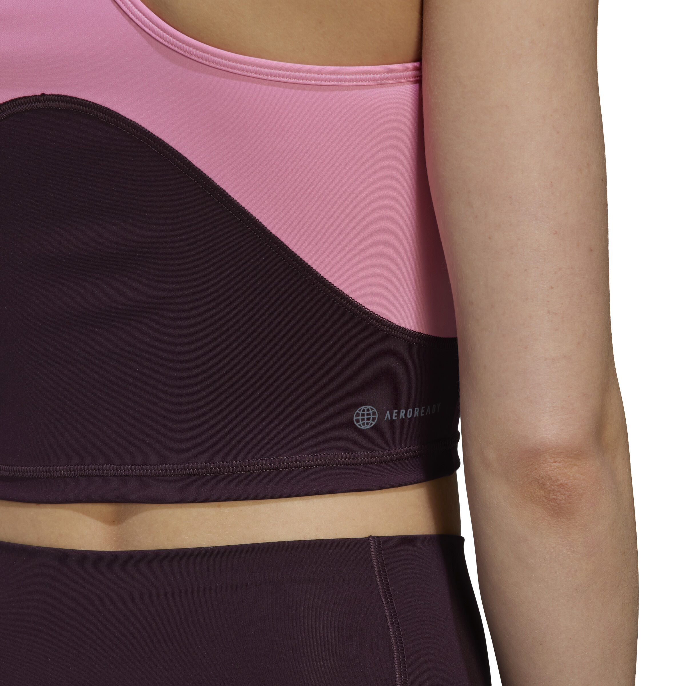 High Intensity Cropped Tank-Top Damen - Pink