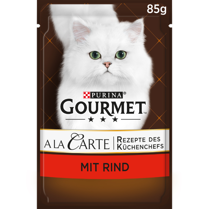 GOURMET Nassfutter GOURMET à la Carte 26x85g Rind an erlesenem Sommergemüse