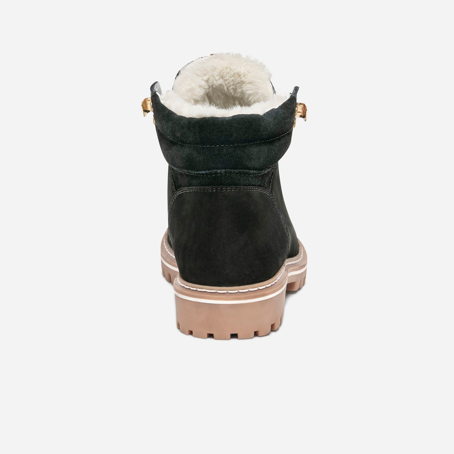 Boots à lacet LES TROPEZIENNES par M.Belarbi noires en nubuck