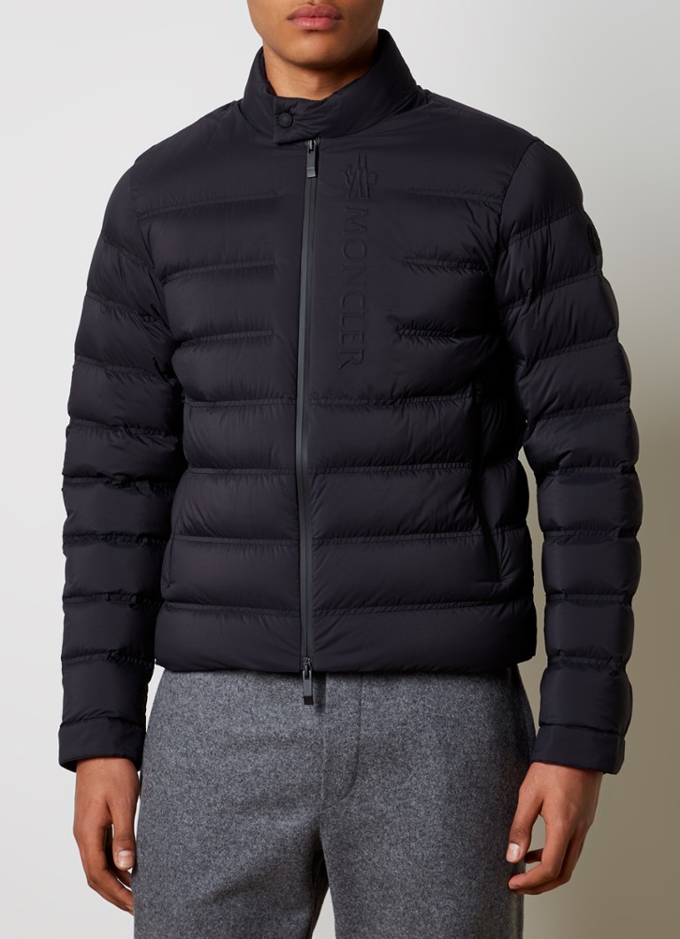 Geacă matlasată Moncler Autaret cu puf și logo