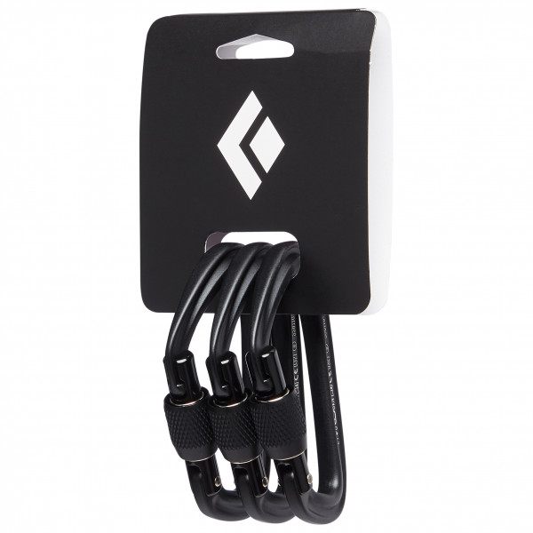 Black Diamond - Hotforge Screwgate 3 Pack - Schraubkarabiner