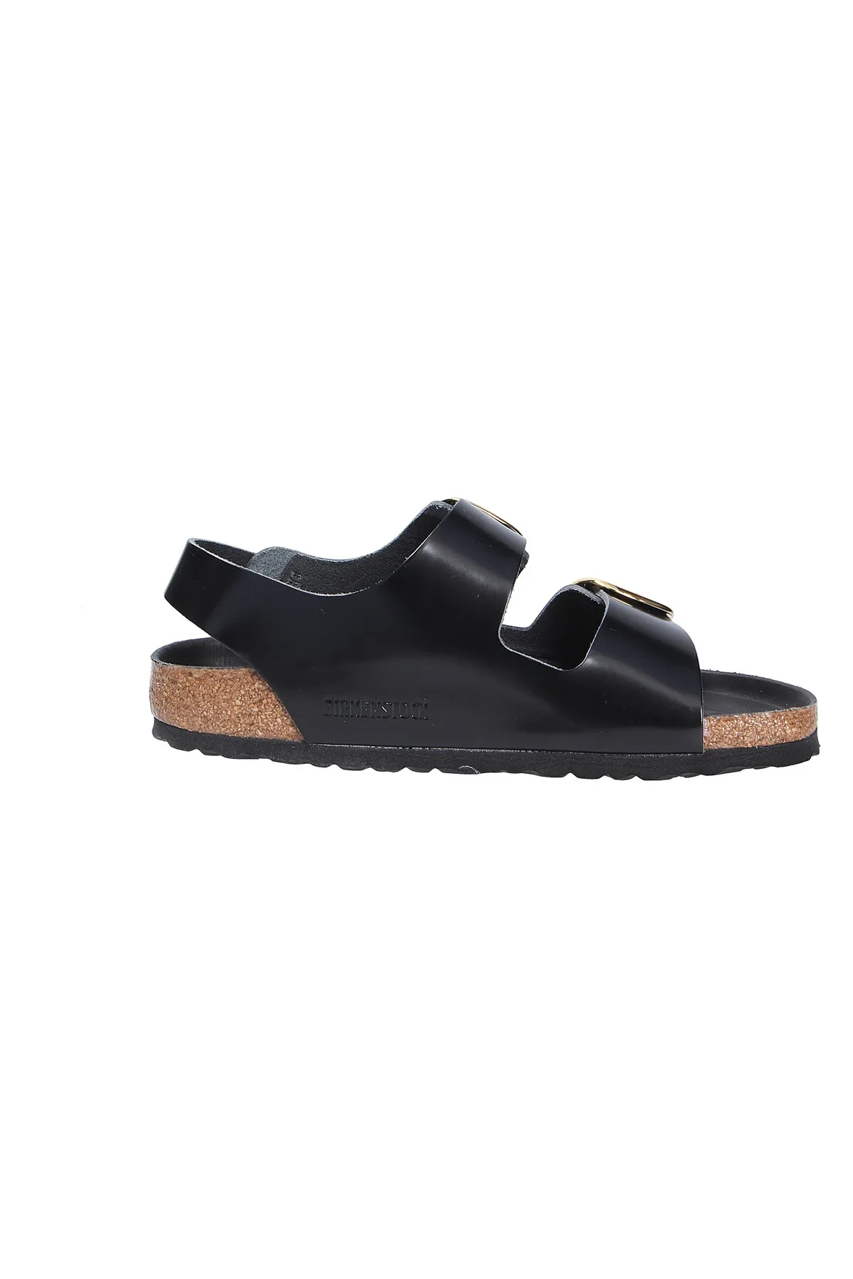Birkenstock  Sandalette - Schwarz - Flacher Absatz