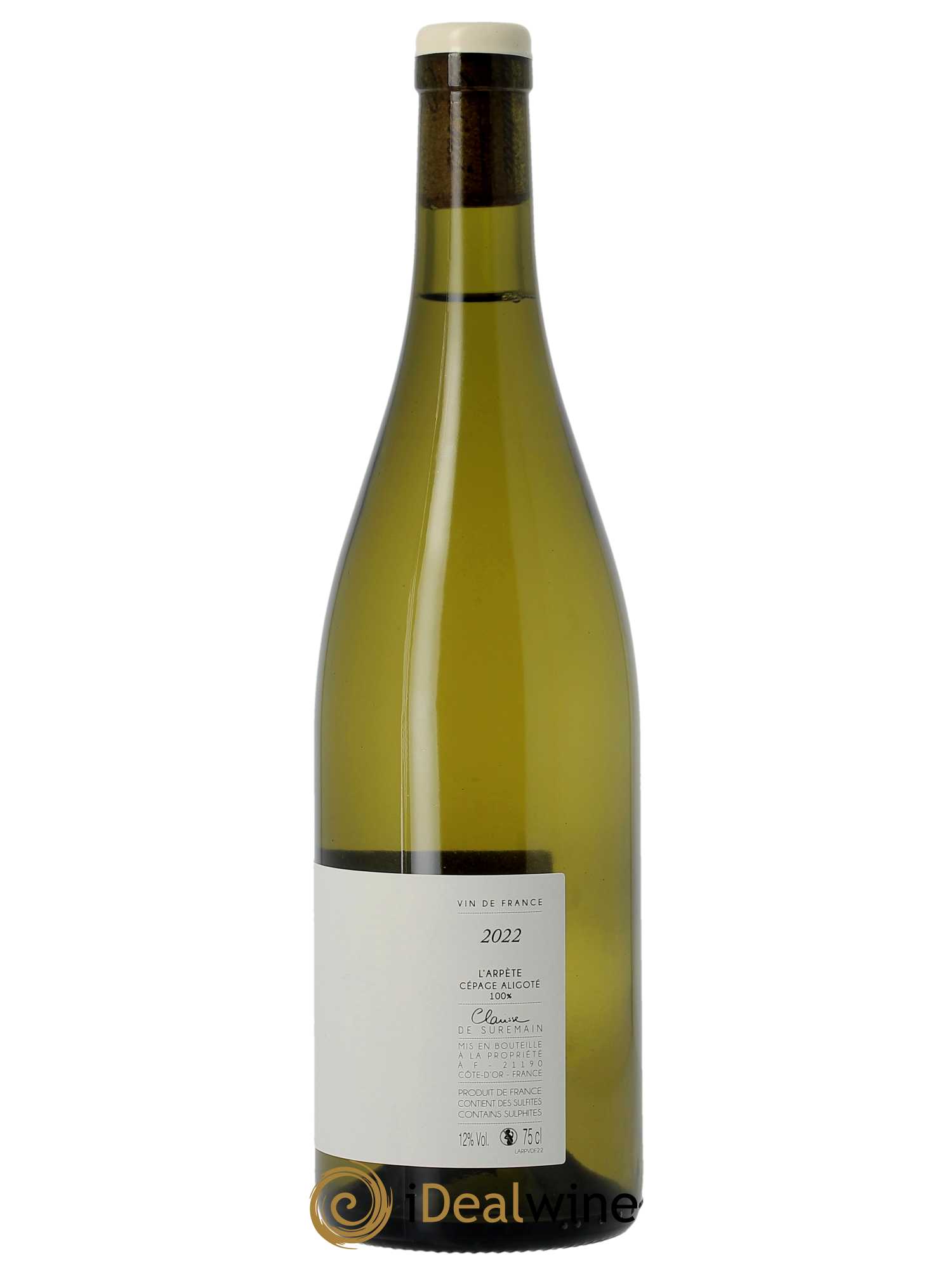 Vin de France L'Arpète Clarisse de Suremain  2022 - Lot de 1 Bouteille