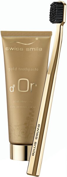 Swiss Smile d'Or Zahnpasta & Zahnbürste Pflegeset