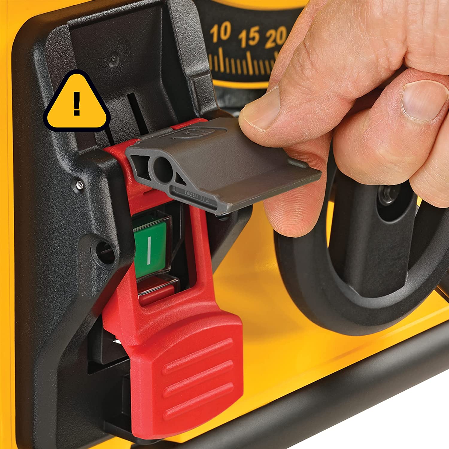 Serra de mesa compacta para construção DEWALT, 8-1/4 polegadas (DWE7485)