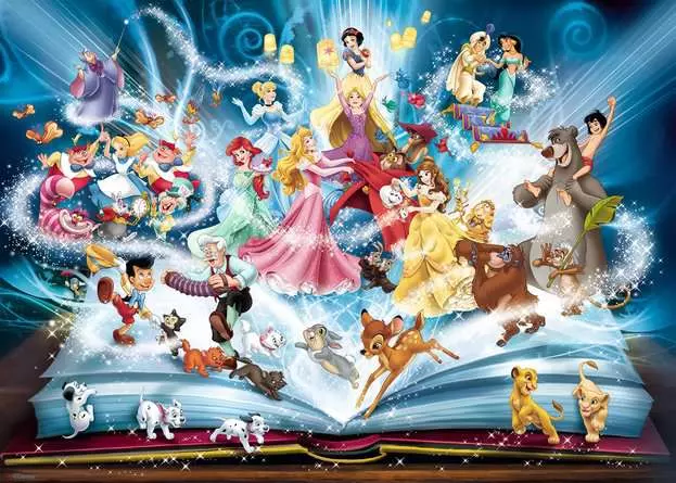 Puzzle 1500 Teile - Disney Magical Storybook
