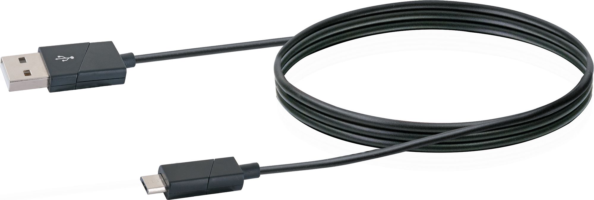 Schwaiger Micro USB 2.0 drehbare Ladekabel