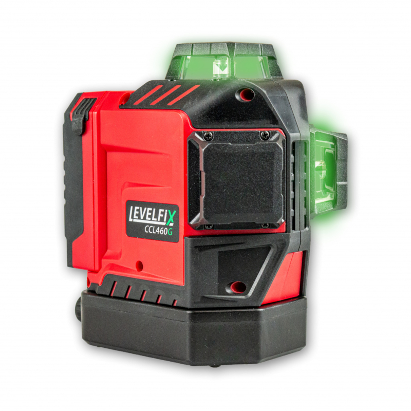 Levelfix 556352 CCL460G-XL 3D kužeľový líniový laser zelený + prijímač MLD40GR