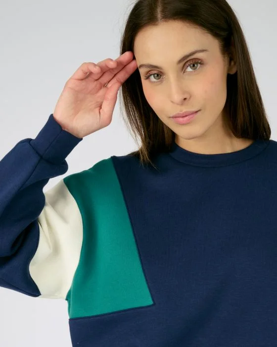 Sweat-shirt colorblock Thermolactyl