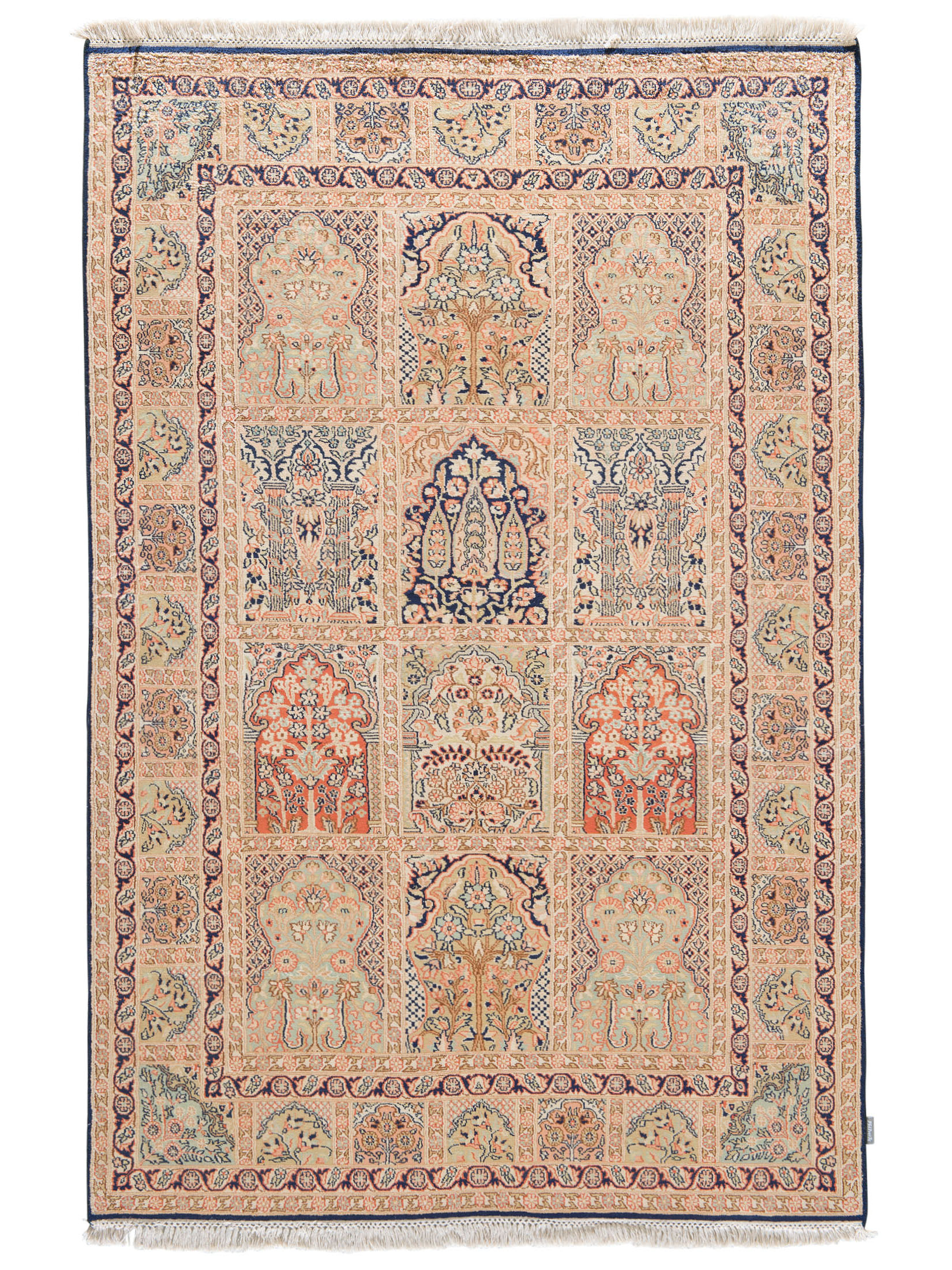 Kaschmir Seide 18/18 ca. 122 x 180 cm, Unikat / Einzelstück