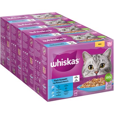 Megapack Whiskas Senior Frischebeutel 48 x 85 g