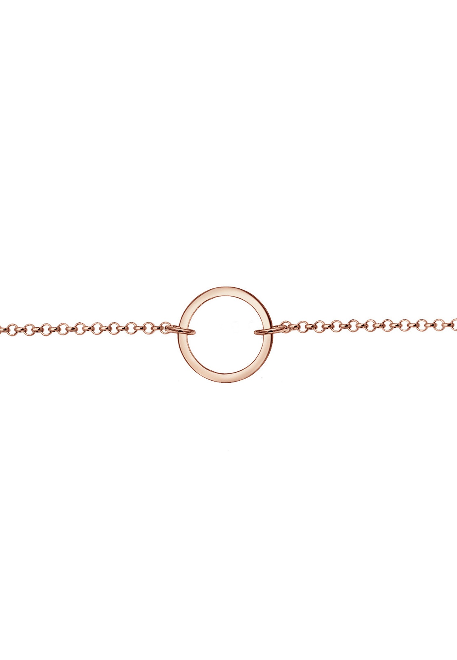 Coliere Elli pentru femei cu model Geo Trend Circle din argint 925