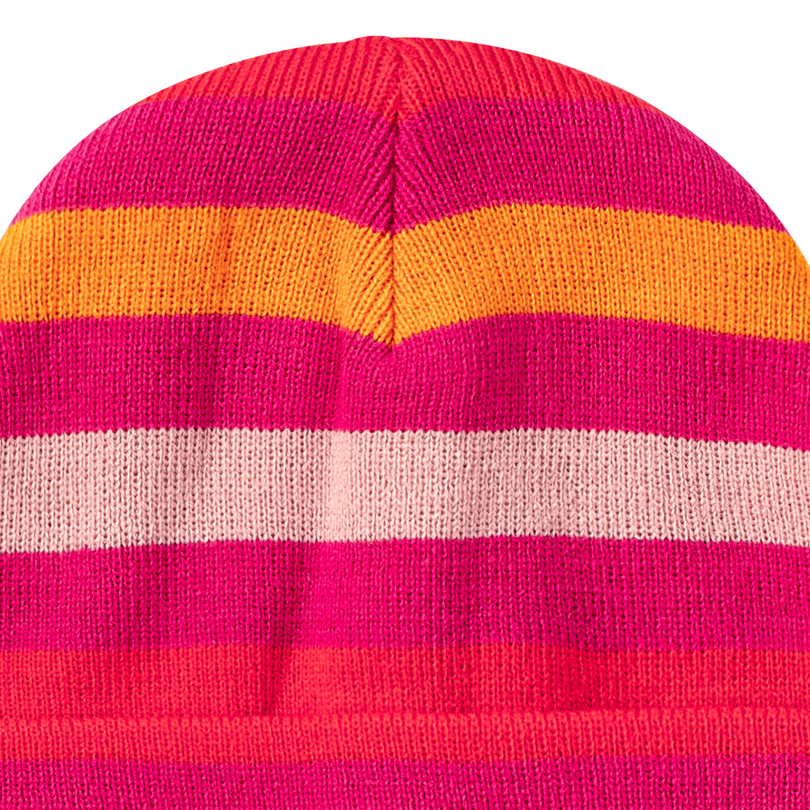 Mädchen Strickmütze mit Streifen
