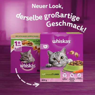 Whiskas 1+ Lamm